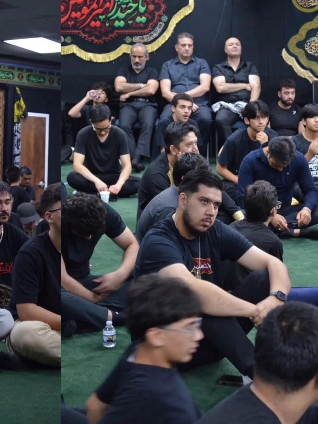 Community members gathered for prayers and remembrance at Imam Ali Center