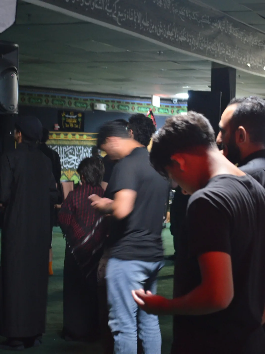 Community members gathered for prayers and remembrance at Imam Ali Center